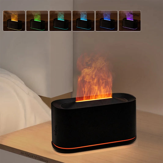 Aroma Diffuser Flame Air Humidifier