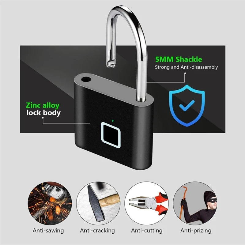 Smart Fingerprint Padlock