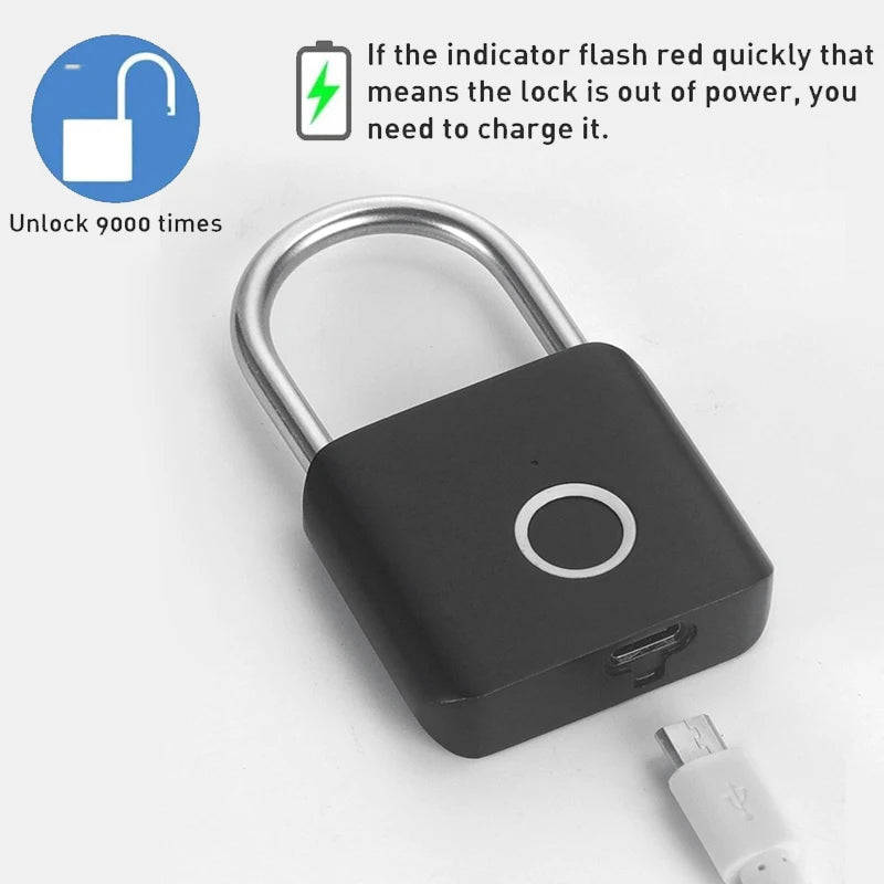 Smart Fingerprint Padlock