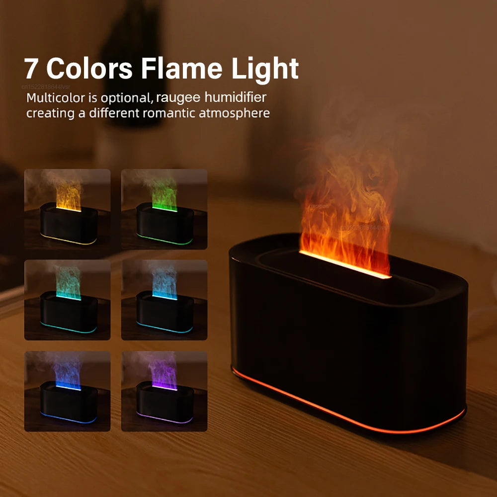 Aroma Diffuser Flame Air Humidifier